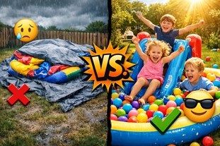 Hüpfburg vs. Bällebad: Bällebad – der Hit für Kindergeburtstage in Berlin