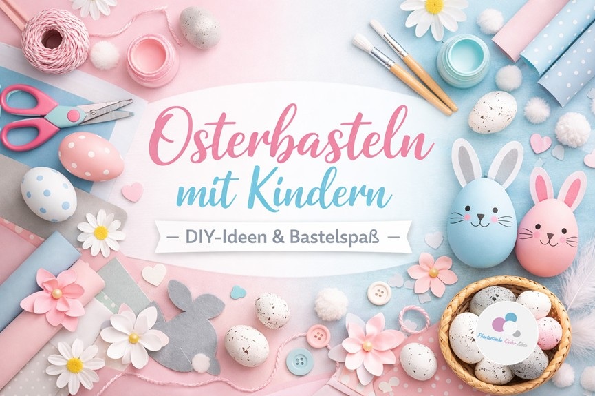 Osterbasteln mit Kindern in Berlin und DIY Ideen
